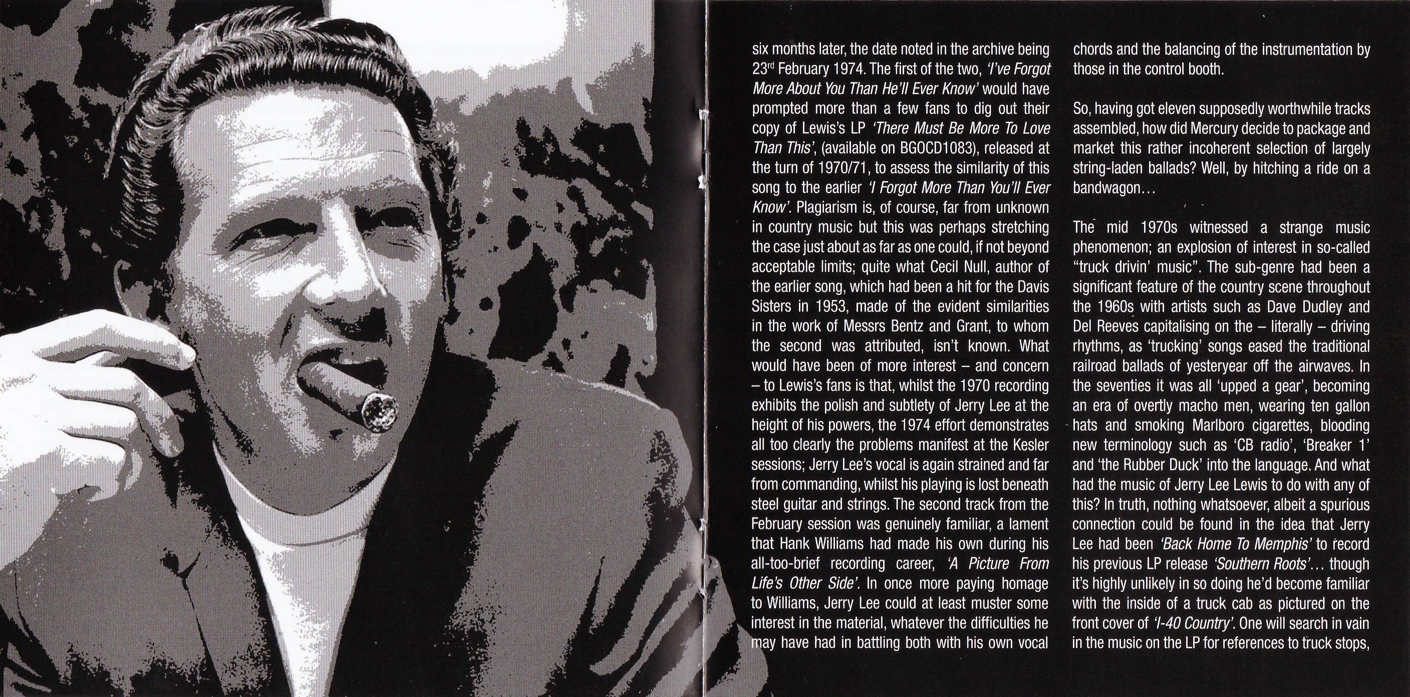 Jerry Lee Lewis  I 40 Country + Odd Man In : Booklet 5